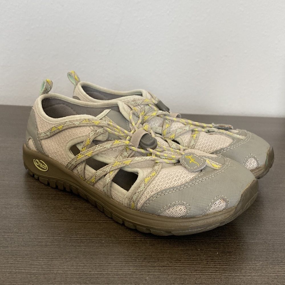 Kids Chaco Shoes Outcross 2 Tan Water Hiking Outdoors Shoe Size 2